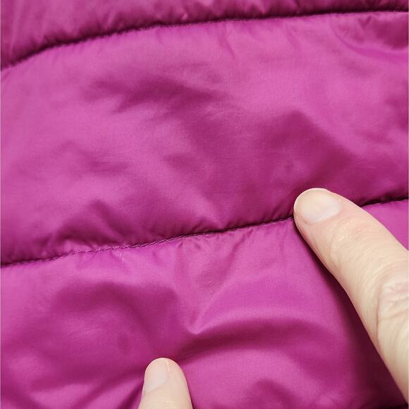 Lands End Reversible Insulated Fleece Jacket/Coat - Picture 9 of 10